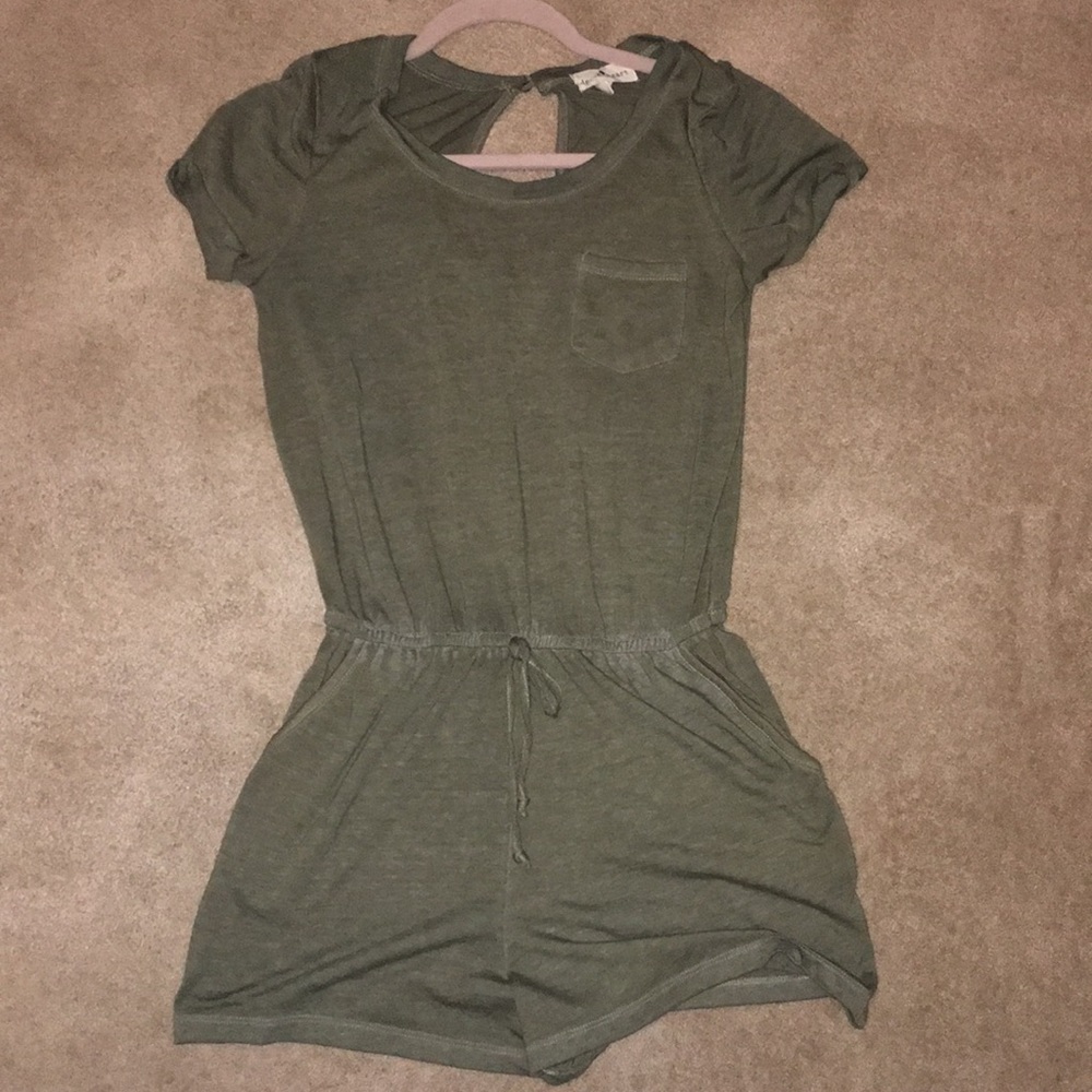 T-shirt romper!! Super comfy and cute!!